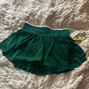 All in Motion Dark Green Skater Skirt